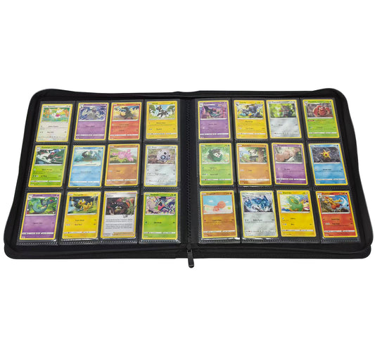 KamiTech Zip Binder 12 Pocket - Black