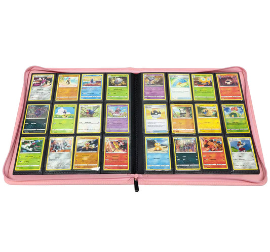 KamiTech Zip Binder 12 Pocket - Pink