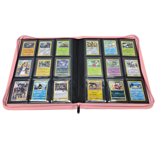 KamiTech Zip Top Loader Binder - Pink