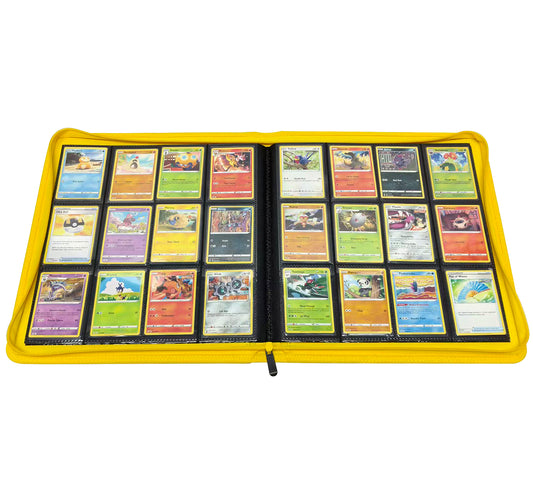 KamiTech Zip Binder 12 Pocket - Yellow