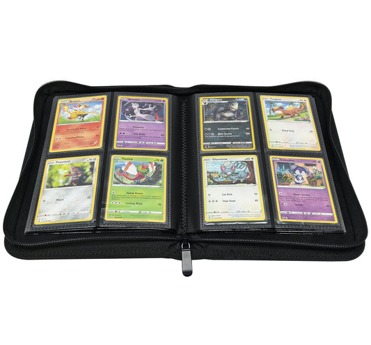 KamiTech Zip Binder 4 Pocket - Black