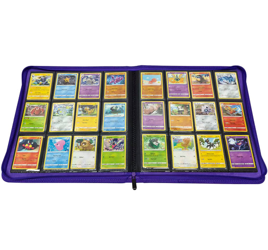 KamiTech Zip Binder 12 Pocket - Purple