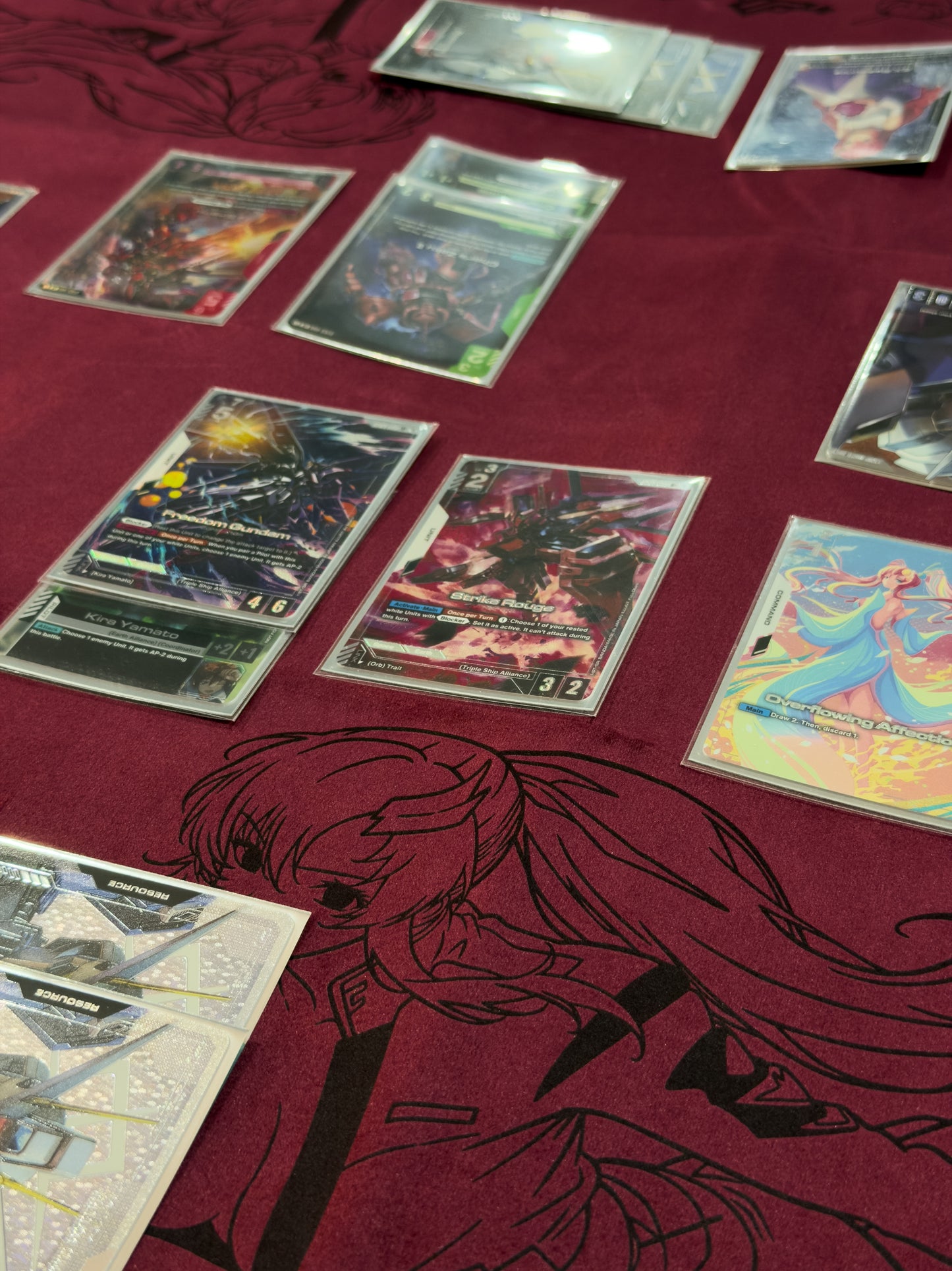 Hymn of Freedom 2 Player Cloth Playmat