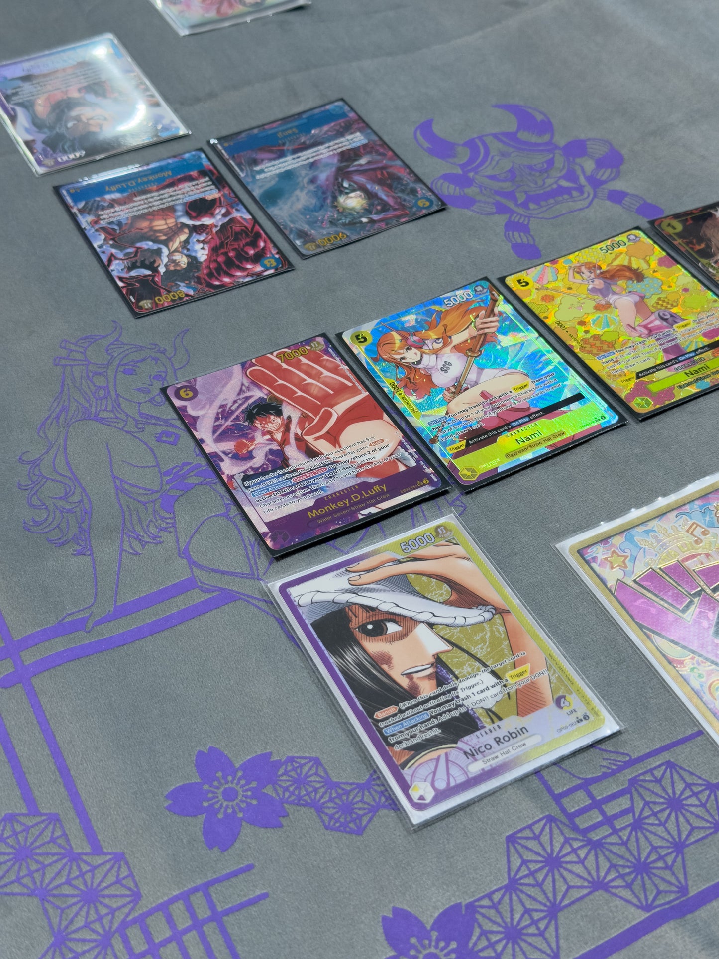 Oni Guardian of Wano 2 Player Cloth Playmat