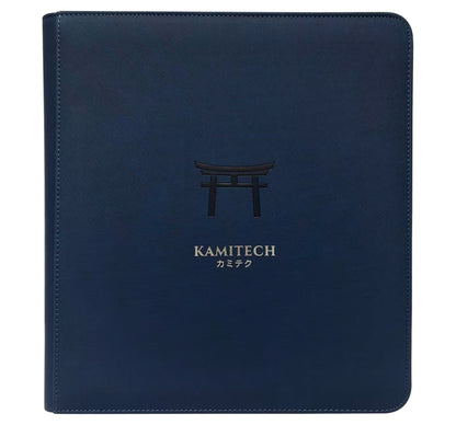 KamiTech Zip Binder 12 Pocket - Blue