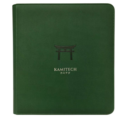 KamiTech Zip Binder 12 Pocket - Green