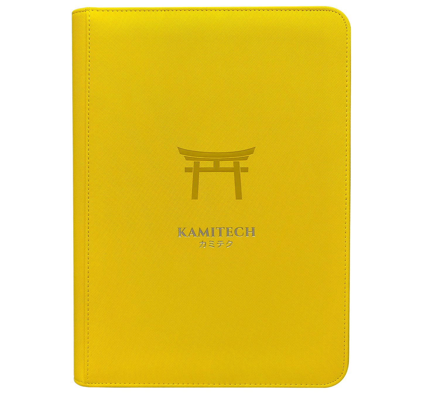 KamiTech Zip Binder 9 Pocket - Yellow