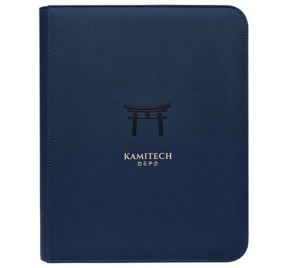 KamiTech Zip Top Loader Binder - Blue