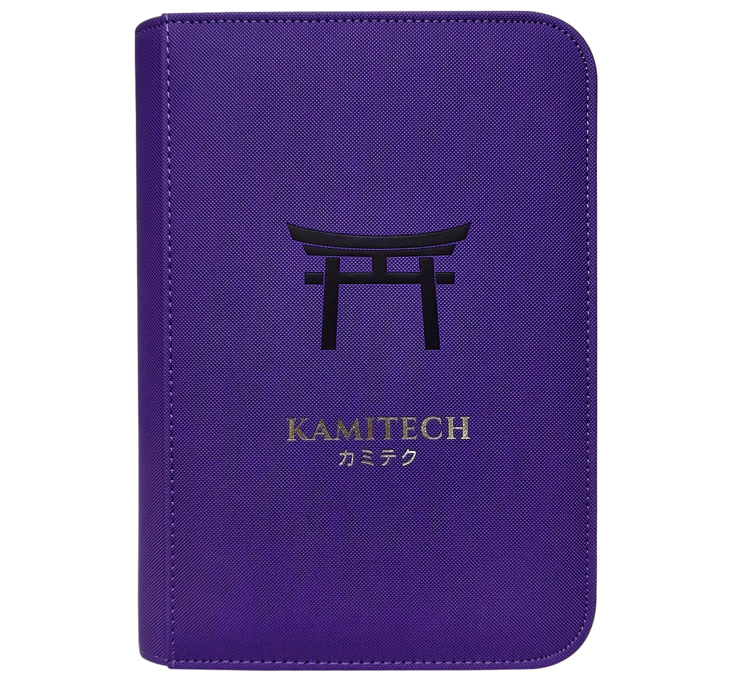 KamiTech Zip Binder 4 Pocket - Purple