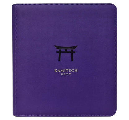 KamiTech Zip Binder 12 Pocket - Purple