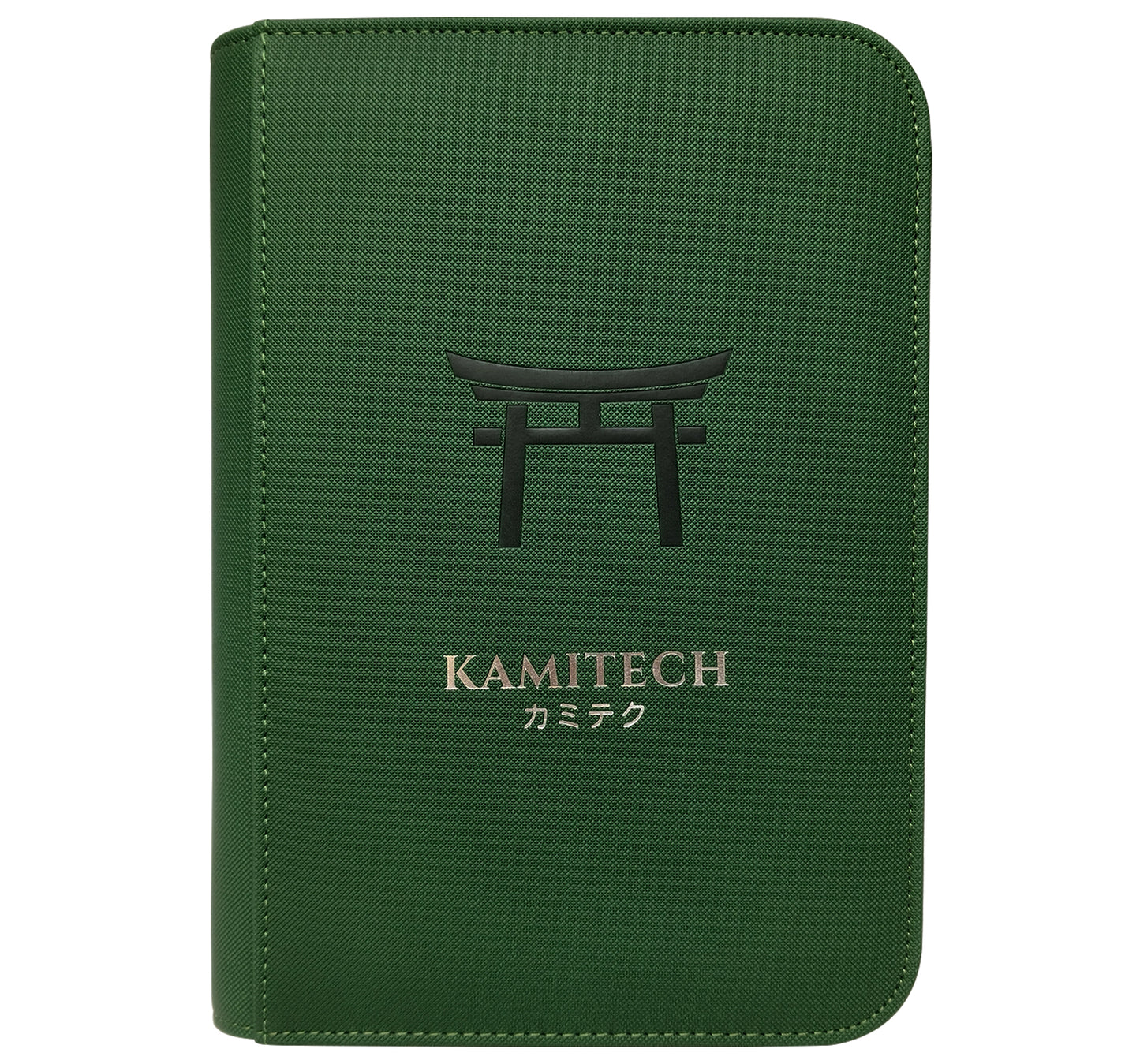 KamiTech Zip Binder 4 Pocket - Green