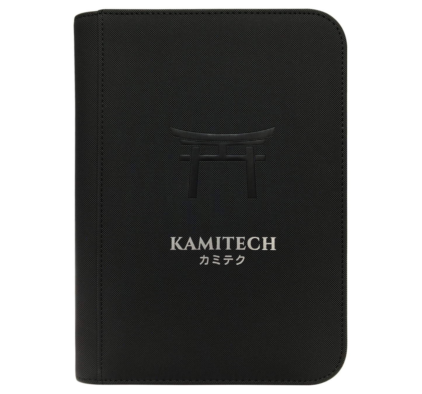 KamiTech Zip Binder 4 Pocket - Black