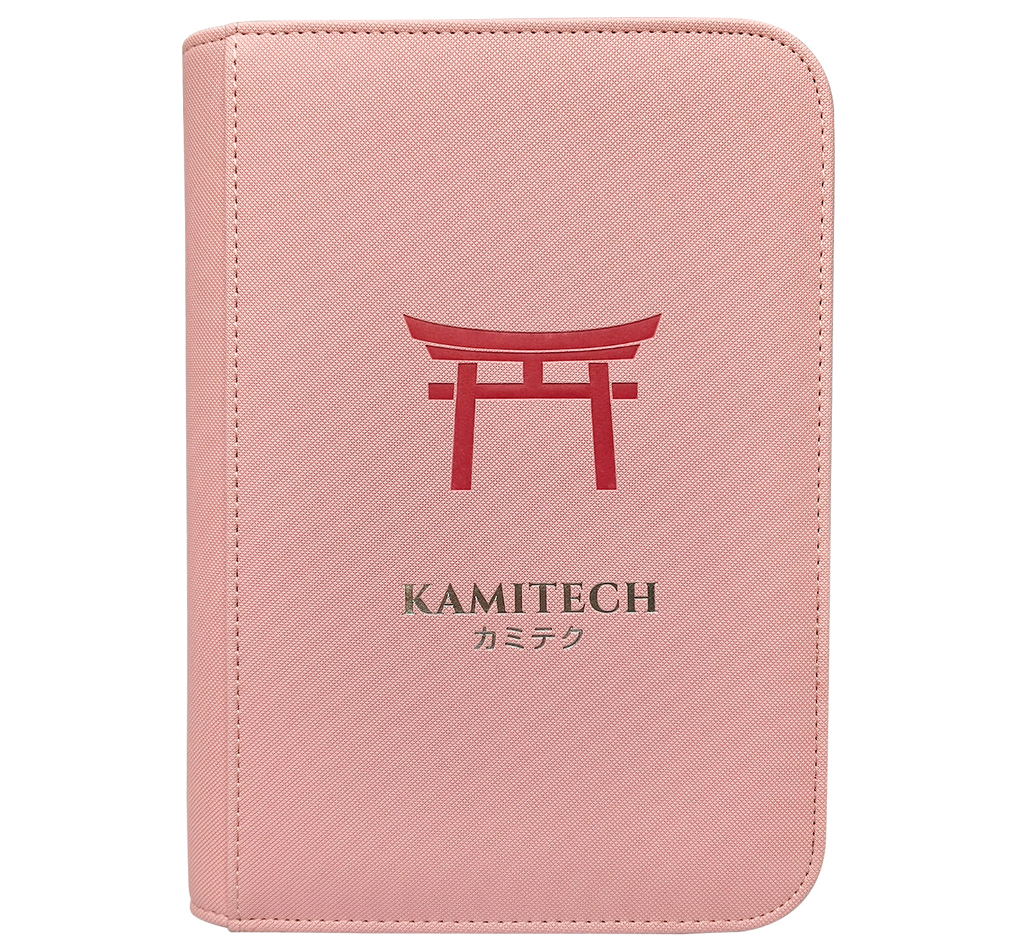 KamiTech Zip Binder 4 Pocket - Pink