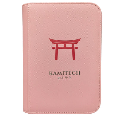 KamiTech Zip Binder 4 Pocket - Pink
