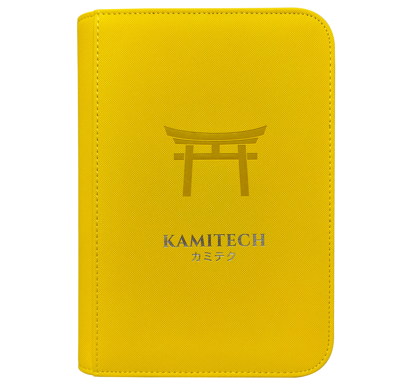 KamiTech Zip Binder 4 Pocket - Yellow