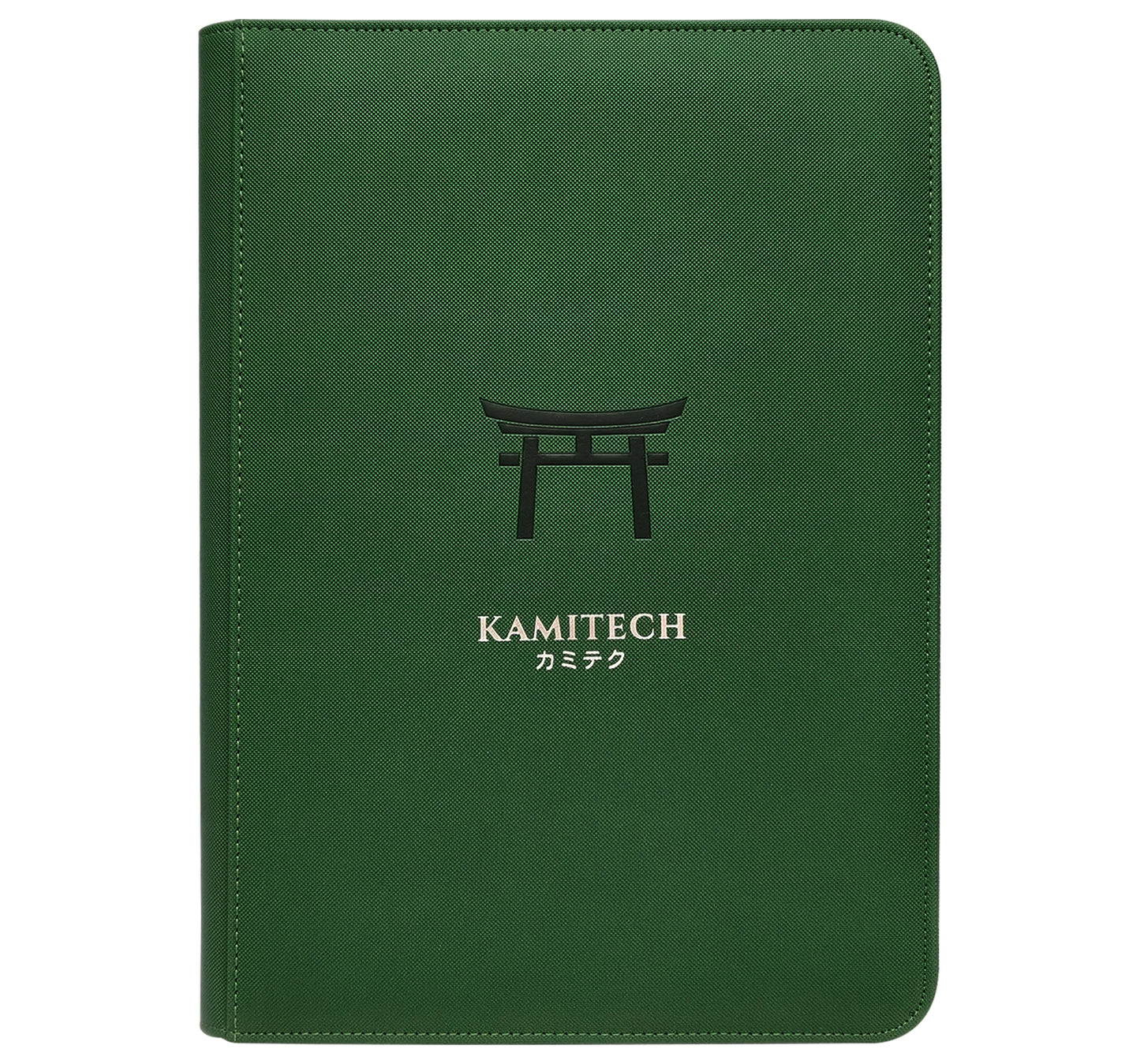 KamiTech Zip Binder 9 Pocket - Green