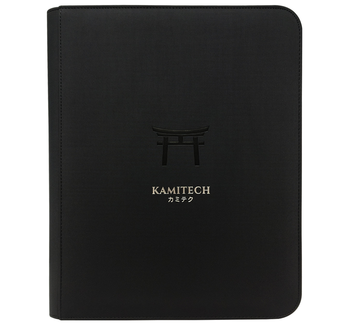 KamiTech Zip Top Loader Binder - Black