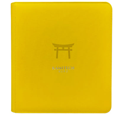 KamiTech Zip Binder 12 Pocket - Yellow