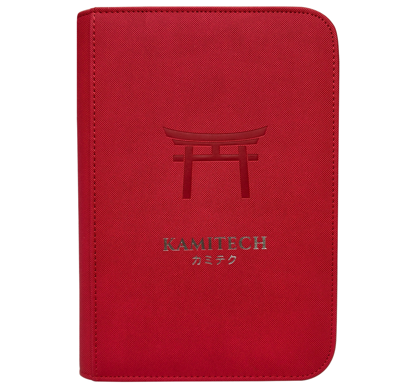 KamiTech Zip Binder 4 Pocket - Red