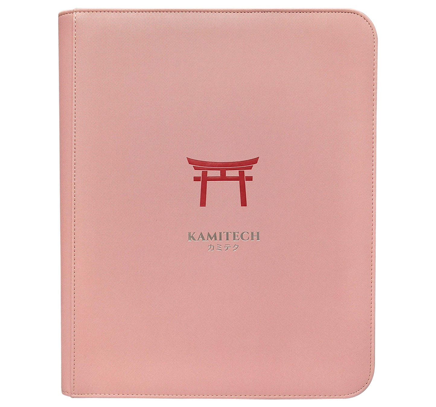 KamiTech Zip Top Loader Binder - Pink