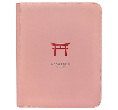 KamiTech Zip Top Loader Binder - Pink