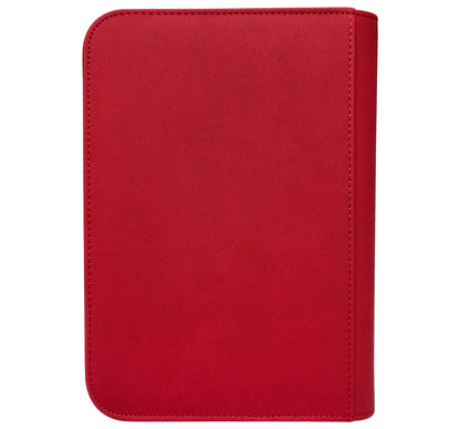 KamiTech Zip Binder 4 Pocket - Red