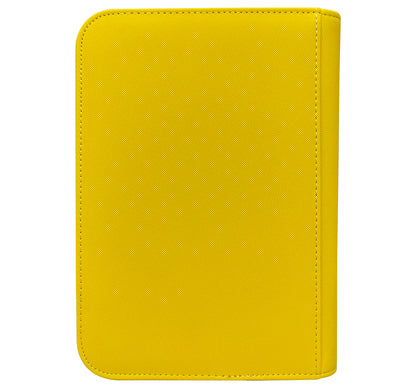 KamiTech Zip Binder 4 Pocket - Yellow