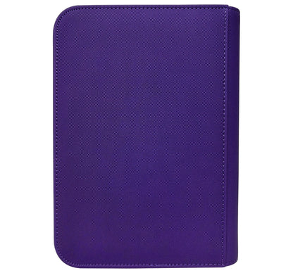 KamiTech Zip Binder 4 Pocket - Purple