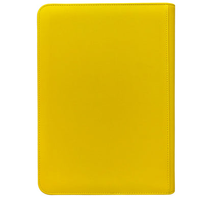 KamiTech Zip Binder 9 Pocket - Yellow