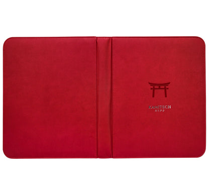 KamiTech Zip Top Loader Binder - Red