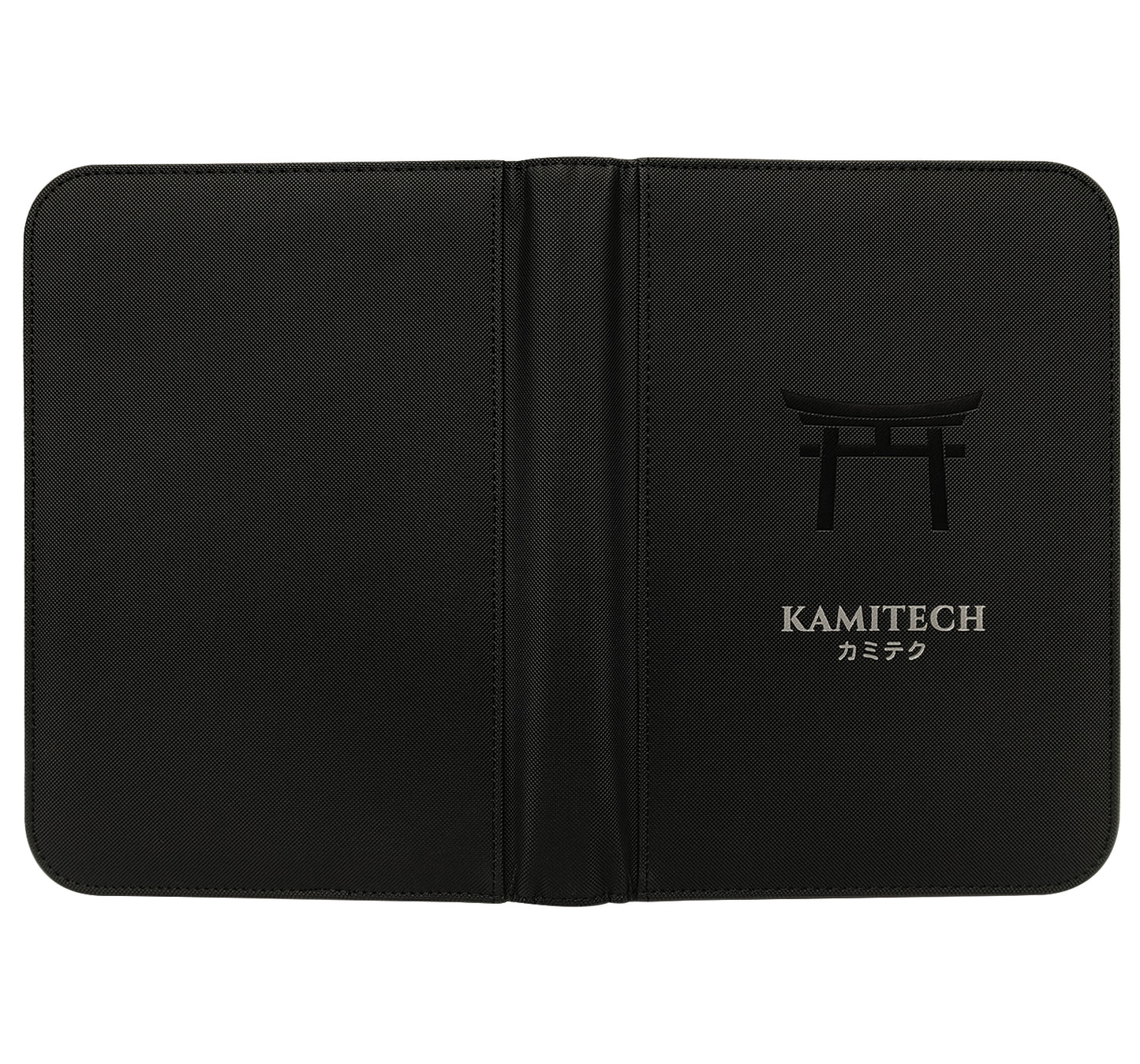 KamiTech Zip Binder 4 Pocket - Black