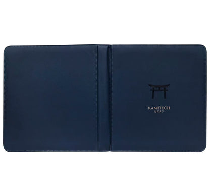KamiTech Zip Binder 12 Pocket - Blue
