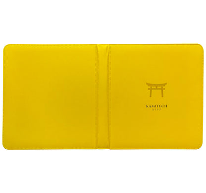 KamiTech Zip Binder 12 Pocket - Yellow