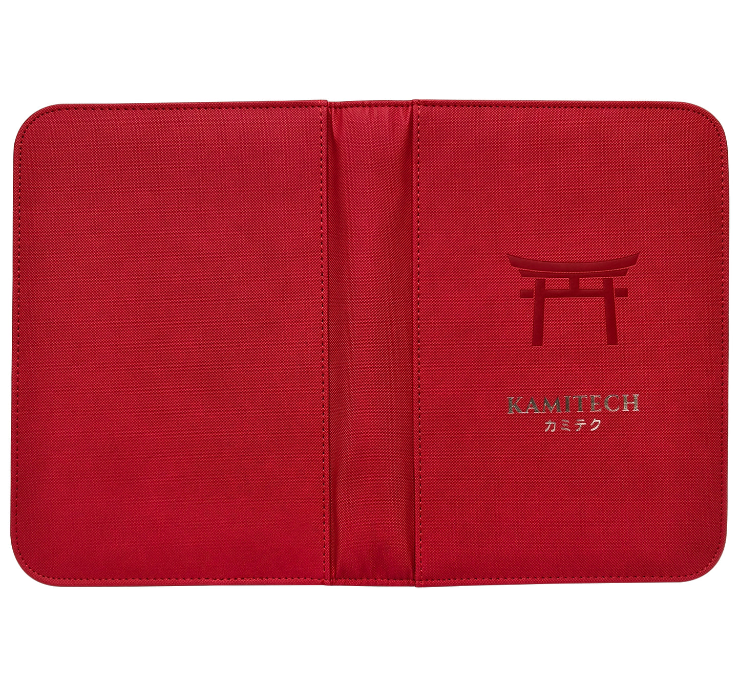 KamiTech Zip Binder 4 Pocket - Red