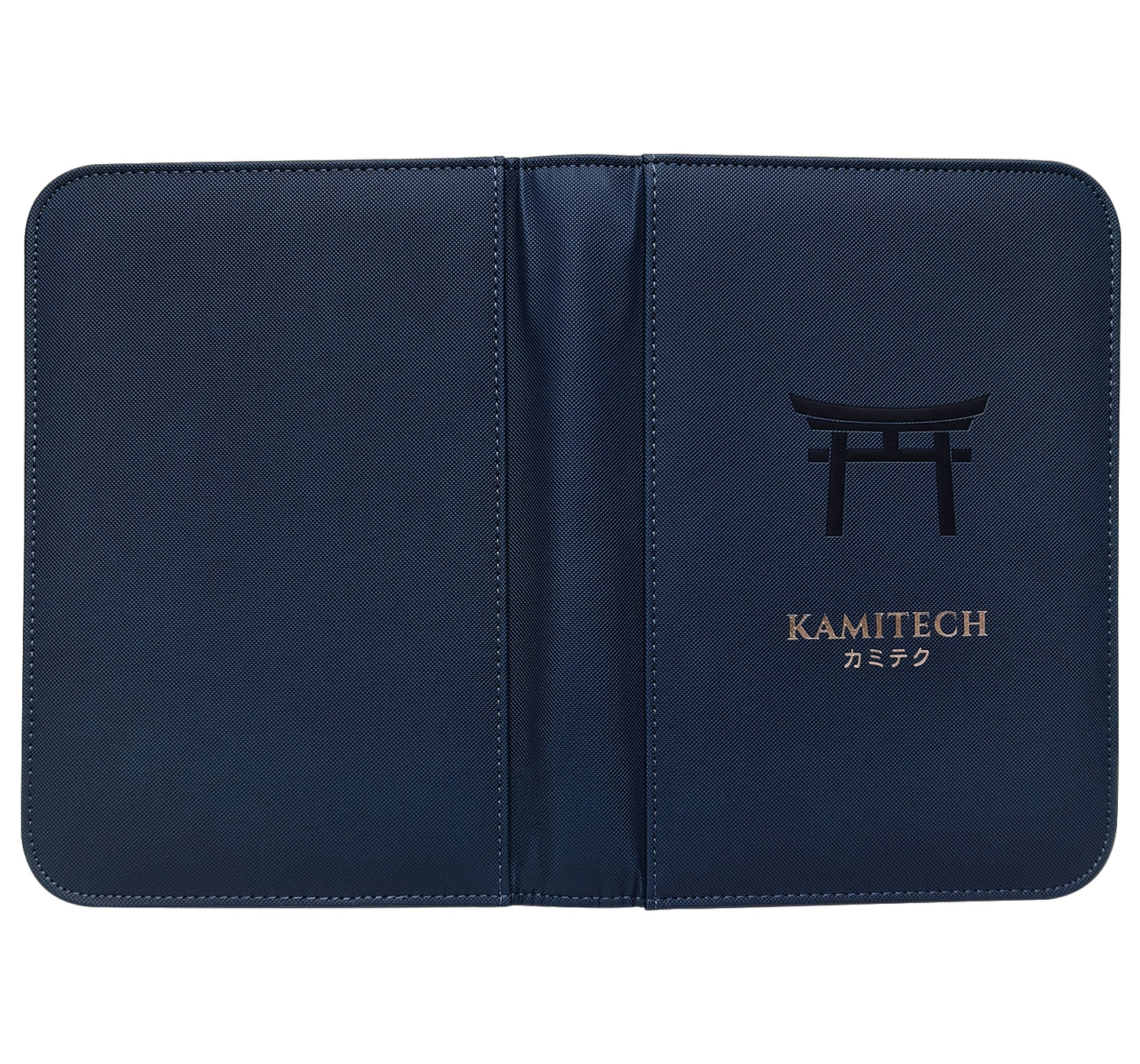 KamiTech Zip Binder 4 Pocket - Blue