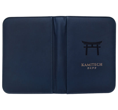 KamiTech Zip Binder 4 Pocket - Blue
