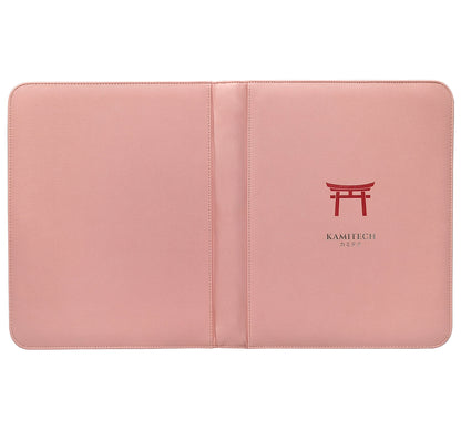 KamiTech Zip Top Loader Binder - Pink