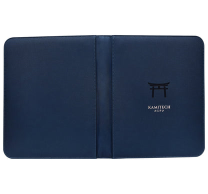 KamiTech Zip Top Loader Binder - Blue