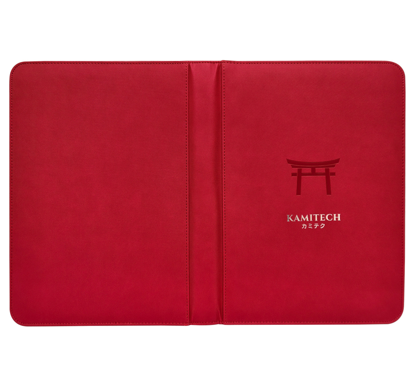 KamiTech Zip Binder 9 Pocket - Red