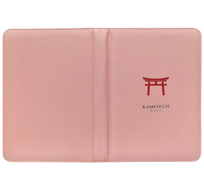 KamiTech Zip Binder 9 Pocket - Pink
