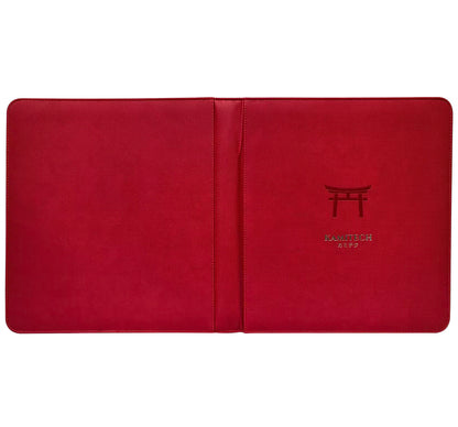 KamiTech Zip Binder 12 Pocket - Red
