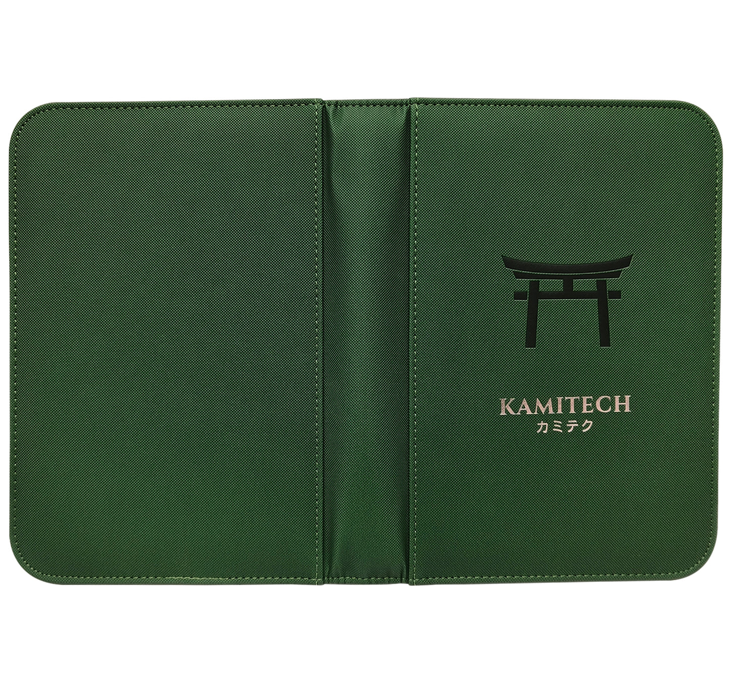 KamiTech Zip Binder 4 Pocket - Green