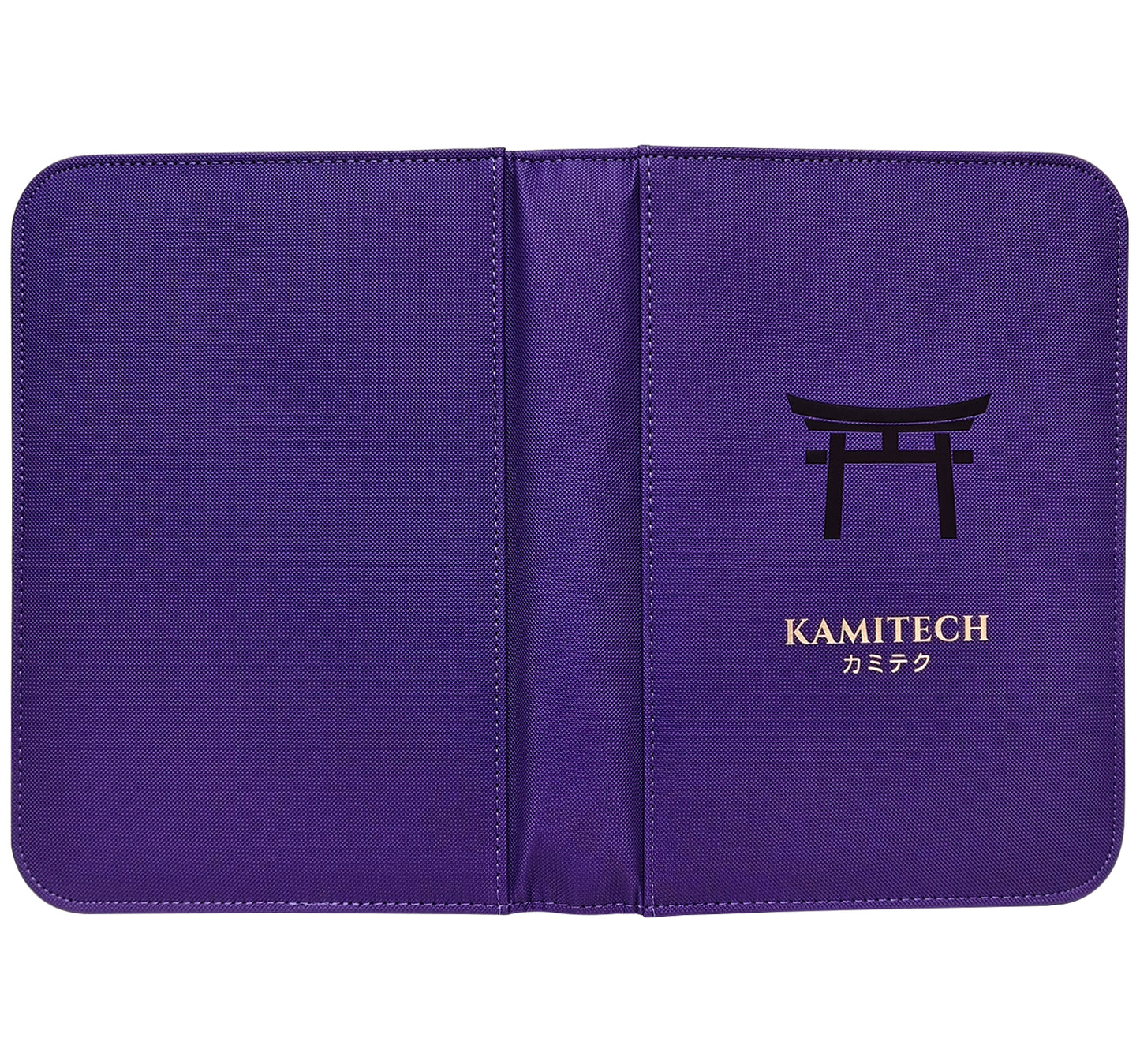 KamiTech Zip Binder 4 Pocket - Purple