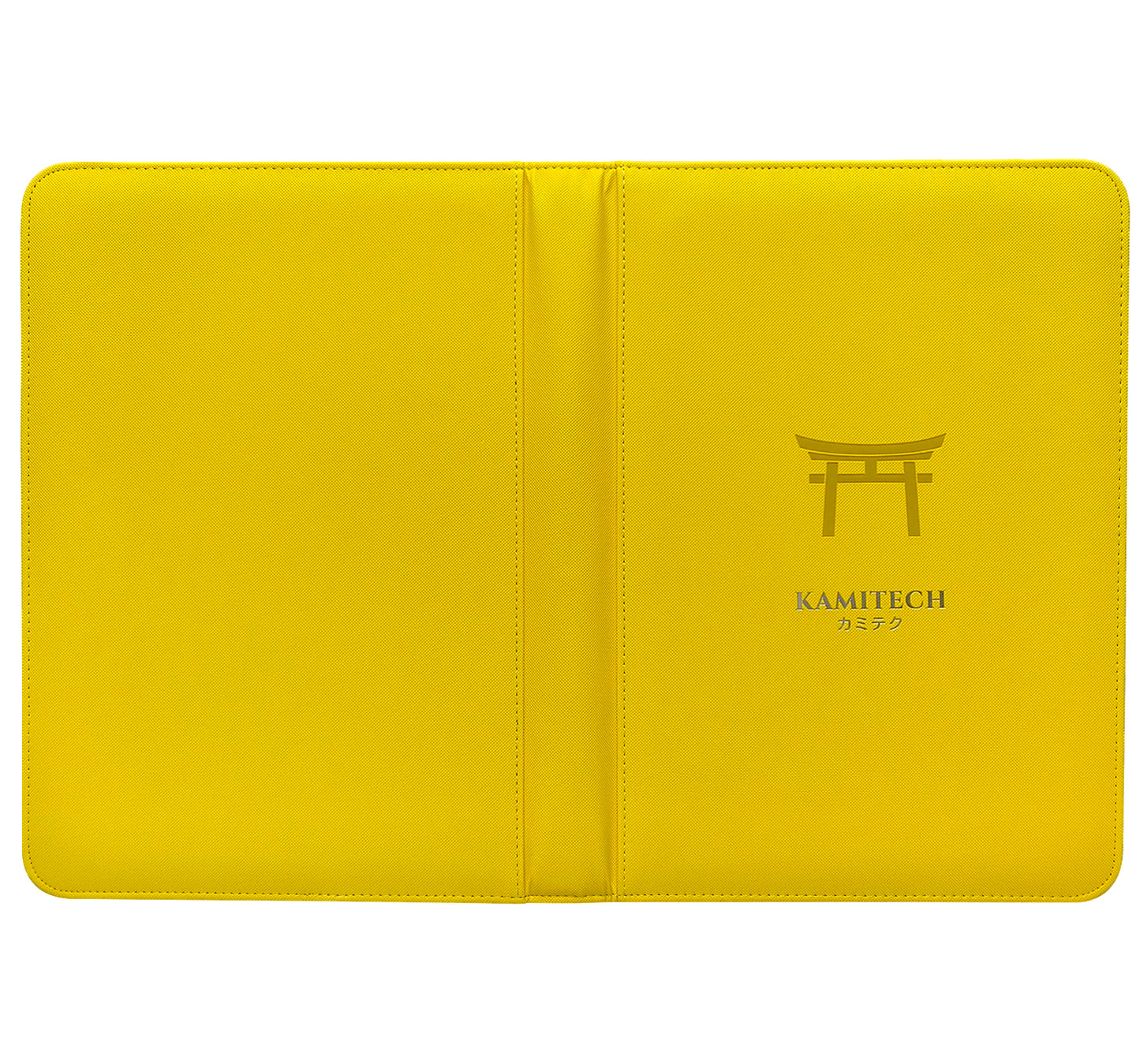 KamiTech Zip Binder 9 Pocket - Yellow