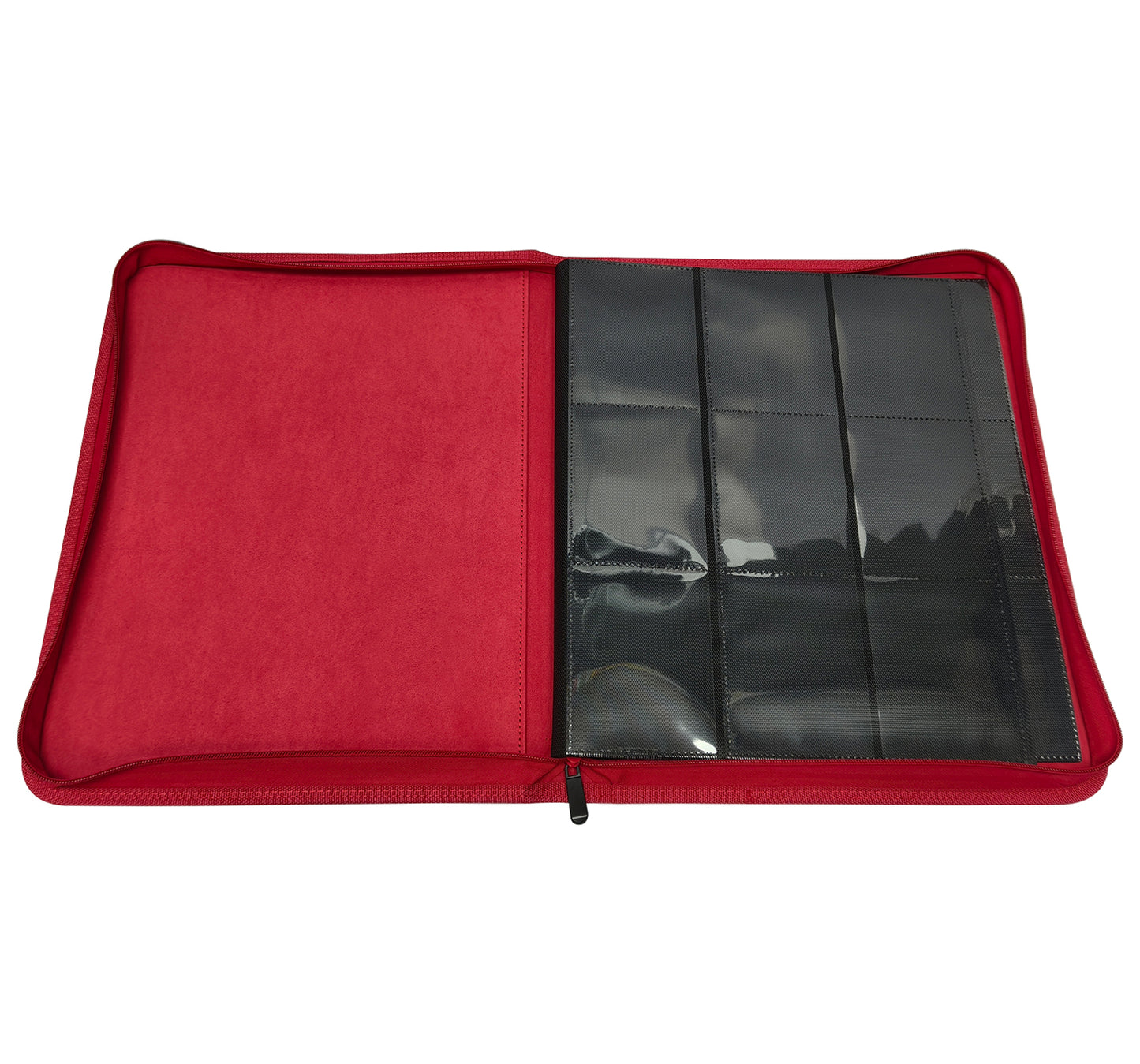 KamiTech Zip Top Loader Binder - Red
