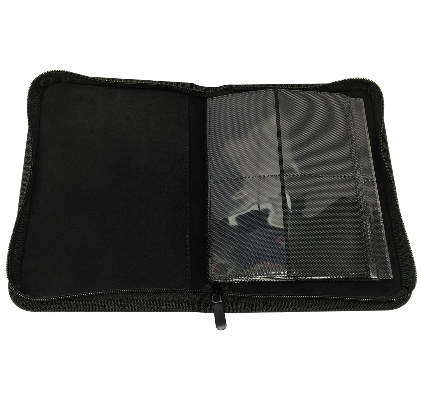 KamiTech Zip Binder 4 Pocket - Black