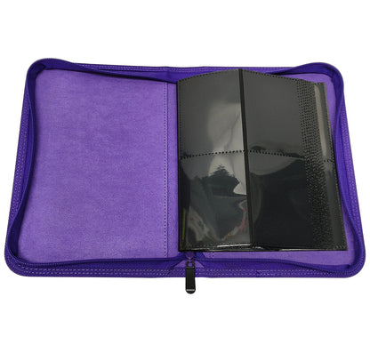 KamiTech Zip Binder 4 Pocket - Purple