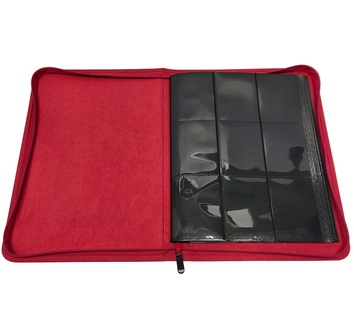 KamiTech Zip Binder 9 Pocket - Red
