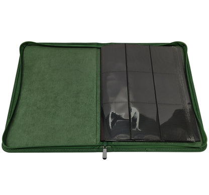 KamiTech Zip Binder 9 Pocket - Green