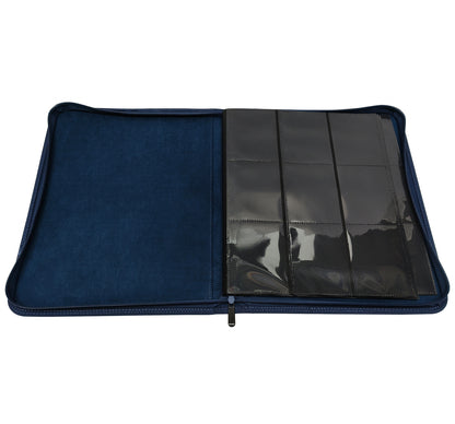 KamiTech Zip Top Loader Binder - Blue